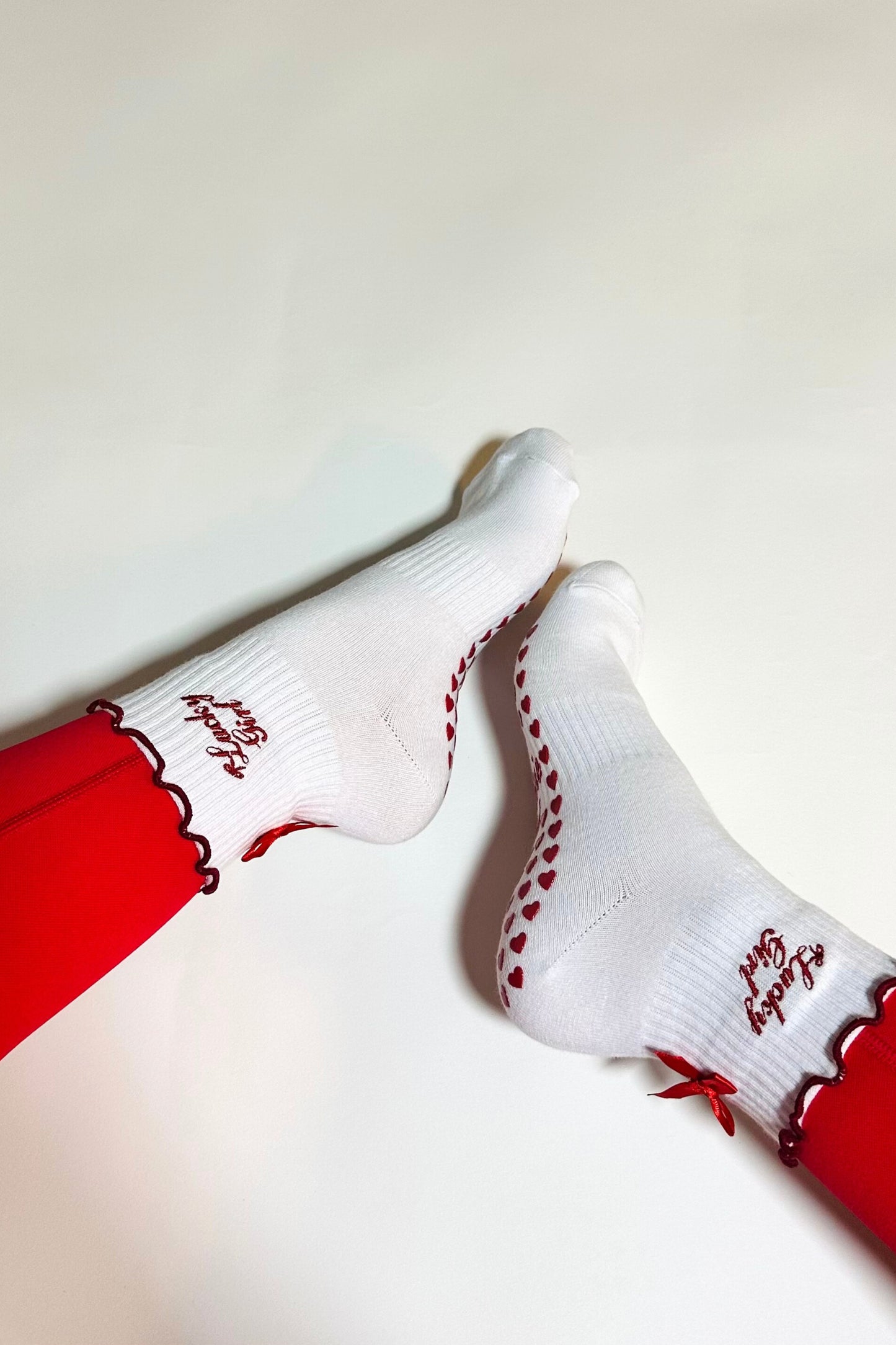 Lucky Girl Grip Socks